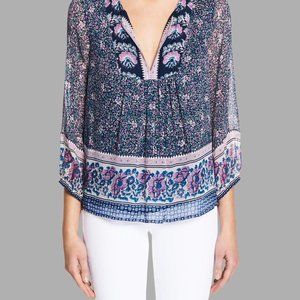 Joie NWT Perialla floral print silk blouse